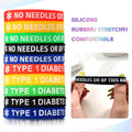 10-pack rubber silicone sport medical alert ID bracelets for men, women, and kids, featuring emergency identification wristbands.