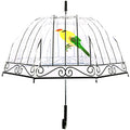 Clear bubble umbrella for girls and women, transparent dome shape, auto open rain umbrella for kids and adults