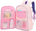 Cute girls' bunny backpack for elementary school, toddler preschool bookbag, kids' laptop bag by Everything Baby