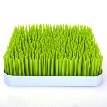 Lawn Countertop Baby Bottle Drying Rack - Green - Bottle Rack and Organizer - Baby Feeding Essentials