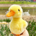 Two plush yellow chick and white duck stuffed animals, 17cm, soft toys for kids, playful pretend play from Everything Baby.