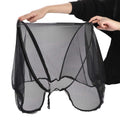 Everything Baby 2-in-1 net baby stroller sun shades with zipper window, breathable mesh cover for outdoor walks and beach trips.
