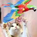 Two electronic flying bird toys for cats with lights, interactive hanging bird toys for indoor cats by Everything Baby.
