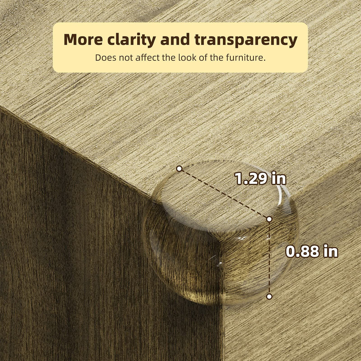 Baby safety corner protectors and bumpers from Everything Baby, cushioned edge guards for furniture and play areas.