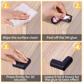 Black baby corner protector from Everything Baby, soft table corner guard for baby proofing and crib bumpers.