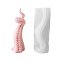 Octopus tentacle-shaped silicone soap mold from Everything Baby, non-stick cake tool for handmade soap and pretend play.
