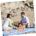 Mini plastic storage basket shaped like a supermarket cart, portable household toy box for kids by Everything Baby.