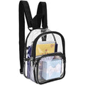 Black mini waterproof backpack for girls by Everything Baby, ideal for sports, festivals, and outdoor activities.