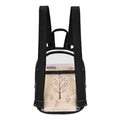 Black waterproof mini backpack for girls, stadium approved, ideal for sports, festivals, and outdoor activities by Everything Baby.