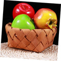 Wooden woven storage basket for toys and fruits, handmade by Everything Baby, ideal for kids' bedrooms and playrooms.