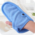 Soft double-sided bathing mitts from Everything Baby, gentle face and body wash sponges for kids and adults.