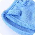 Soft double-sided bath sponge mitts by Everything Baby, ideal for gentle face and body cleansing for adults and kids.