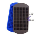 Two silicone ice cube trays for baby feeding, ideal for making frozen cubes for drinks or puddings, by Everything Baby.