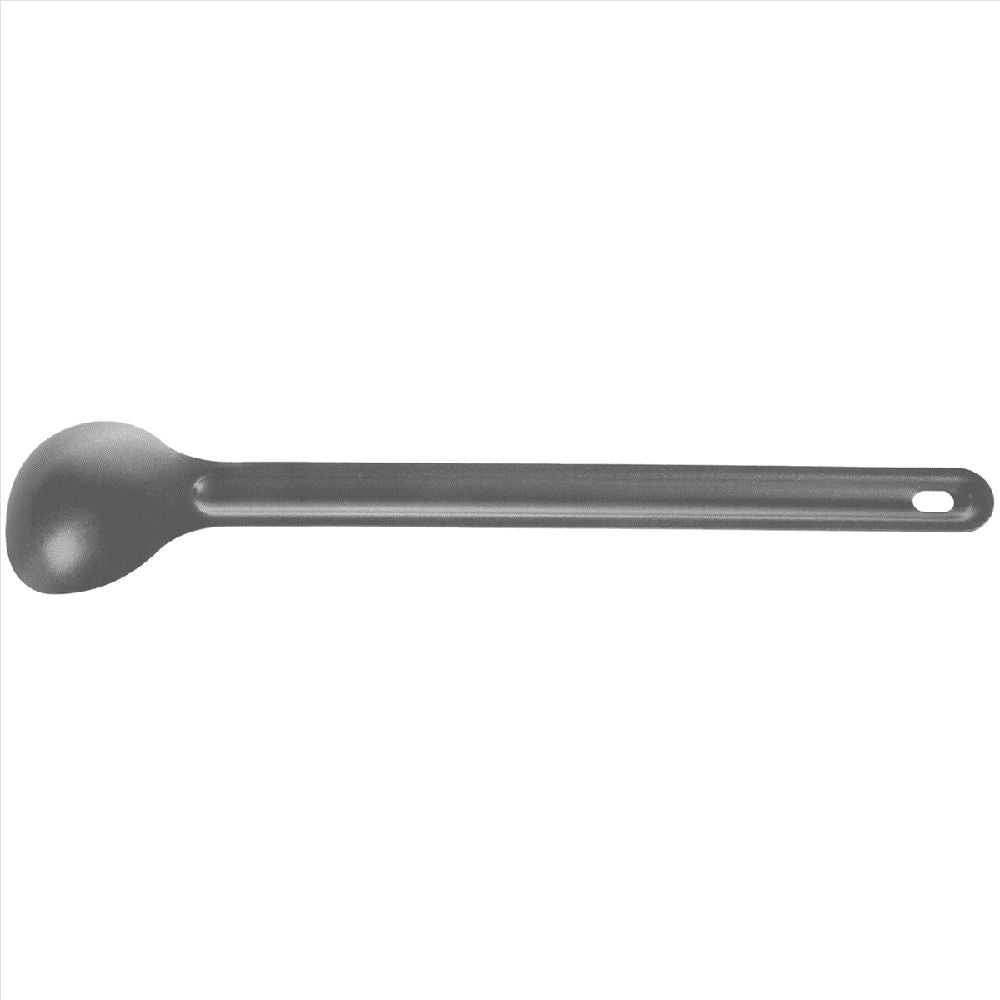 Three titanium camping spoons with long handles, 21.5cm, ideal for outdoor use and outdoor tableware, by Everything Baby