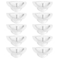 10-pack of female urine collection hats for toilets, 32oz capacity, ideal for stool sample collection and baby health grooming.