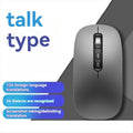 AI Smart Voice Mouse by Everything Baby, rechargeable wireless Bluetooth mouse with voice input for laptops and kids' educational use.