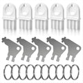 Baby tissue dispenser keys compatible with Pacific Tissue toilet paper dispenser, part of baby health and grooming kits.