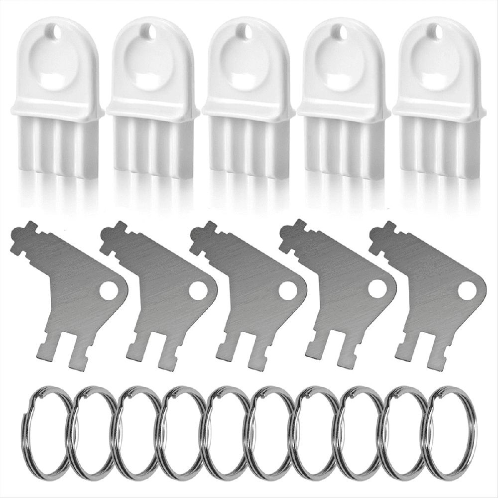 Baby & Kids tissue dispenser keys for Pacific Tissue toilet paper dispensers, compatible with T y12585, in a compact, durable design.