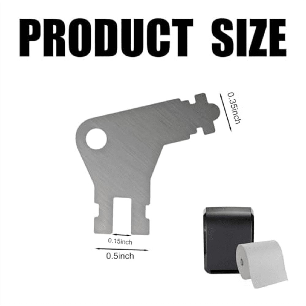 Baby and kids tissue dispenser keys for Pacific tissue toilet paper dispensers, compatible with T y12585, by Everything Baby.