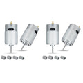 24V 40000RPM high-speed electric motor for kids' ride-on cars, RS555 model, four-pack from Everything Baby, suitable for ride-on toys