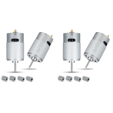 24V 40000RPM high-speed electric motor for kids' ride-on cars, RS555 model, four-pack from Everything Baby, suitable for ride-on toys