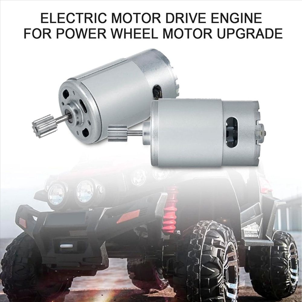 24V 40,000RPM electric motor for kids' ride-on cars, high-speed RS555 motor set from Everything Baby, suitable for ride-on toys.