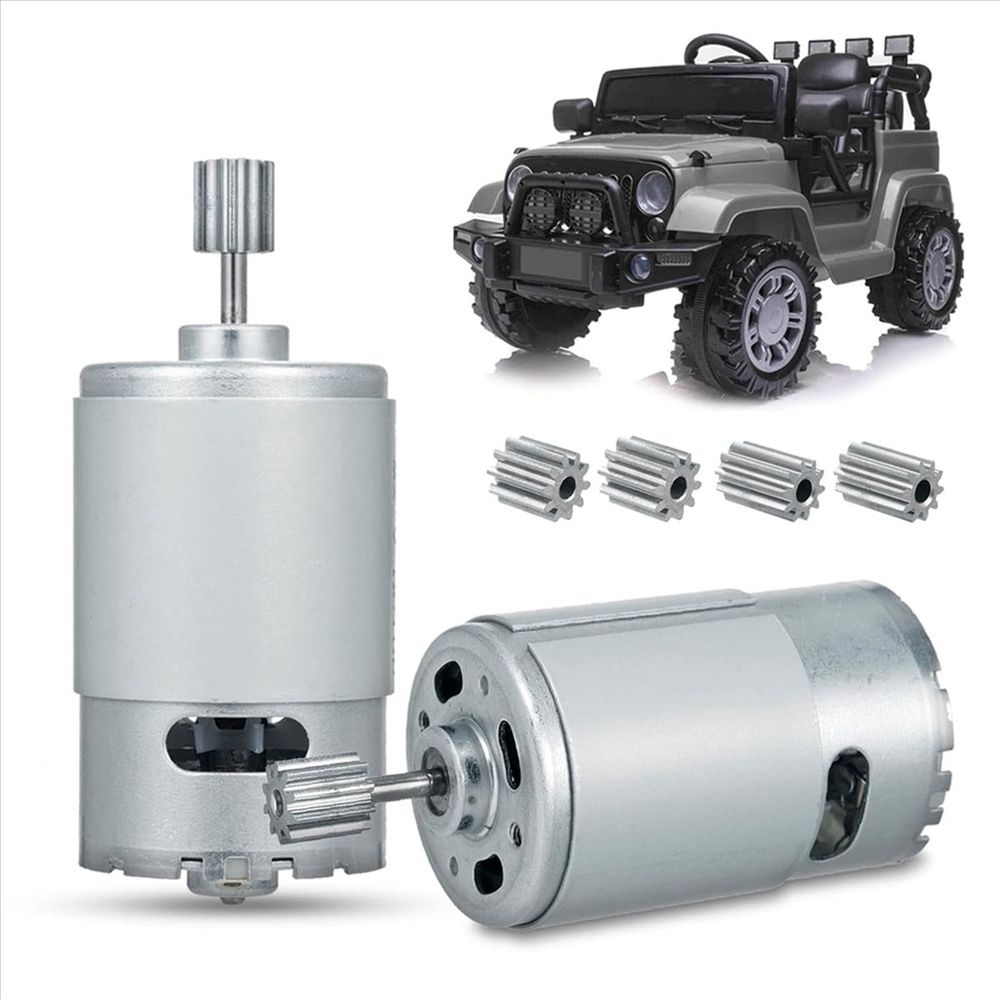 24V 40000RPM electric motor for kids' ride-on cars, high-speed RS555 motor set from Everything Baby with four motors.