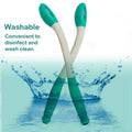 Aid Wiper Self Assist toilet wipe helper wand for seniors, pregnant, or bariatric users, with long reach for comfortable hygiene.