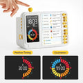 Everything Baby visual timer for kids and adults, silent ADHD planning and task timer on a kid's desk with a colorful schedule board.