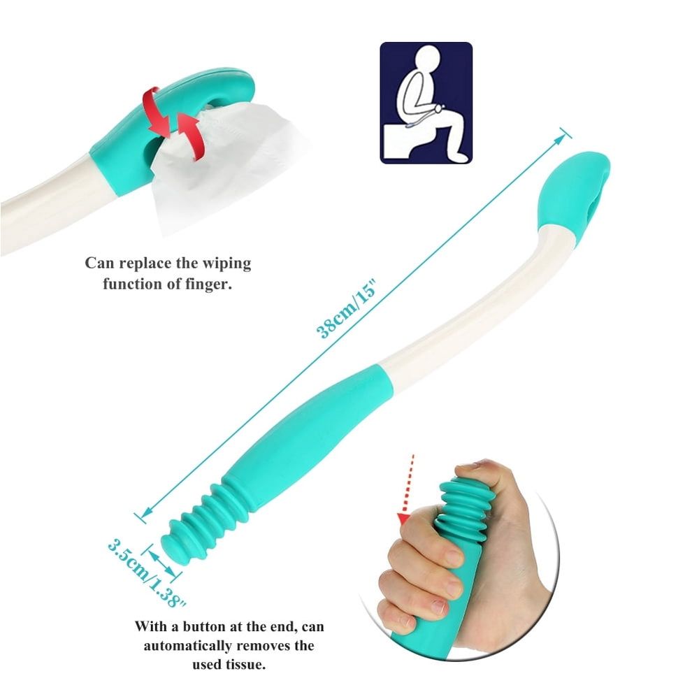 Comfort Wipe long reach toilet aid from Everything Baby, a baby and kids grooming tool for easy hygiene assistance.