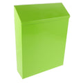 Mini decorative iron wall-mounted mailbox and suggestion box, perfect for teachers and office use, featuring a light design.