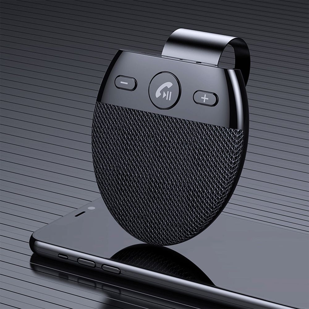 Bluetooth Handsfree Car Kit SP11 by Everything Baby, wireless car speakerphone with voice alerts and 10-hour talk time for hands-free driving.