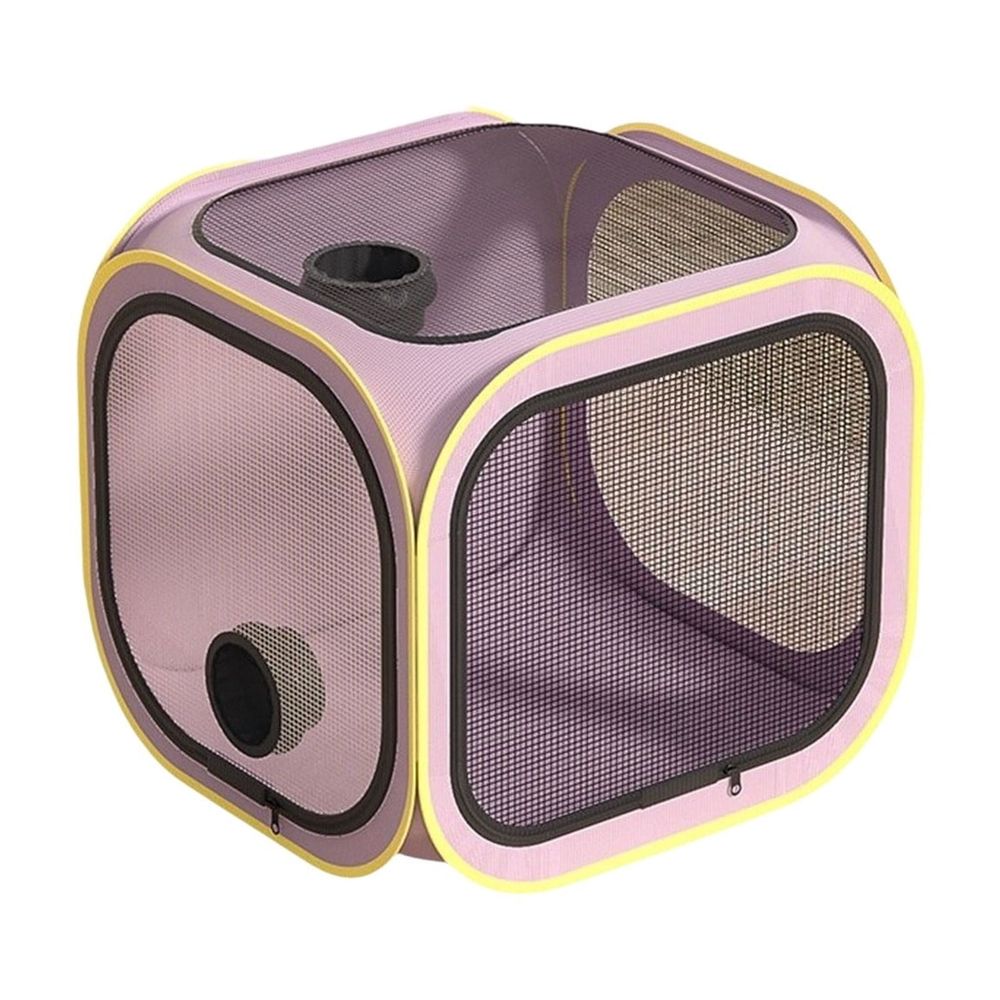 Drying box for cats and dogs from Everything Baby, washable fabric, dual network design, fast, even drying for pet grooming.
