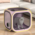 Drying box for pets by Everything Baby, washable fabric, hands-free dual network design, used for drying cats and dogs efficiently.