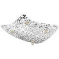Baby and Kids fruit serving tray by Everything Baby, dessert platter for snacks, dry fruits, and appetizers on a coffee table.