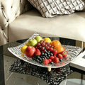 Baby and Kids fruit serving tray by Everything Baby, dessert platter for snacks, dry fruits, and appetizers on a home coffee table.