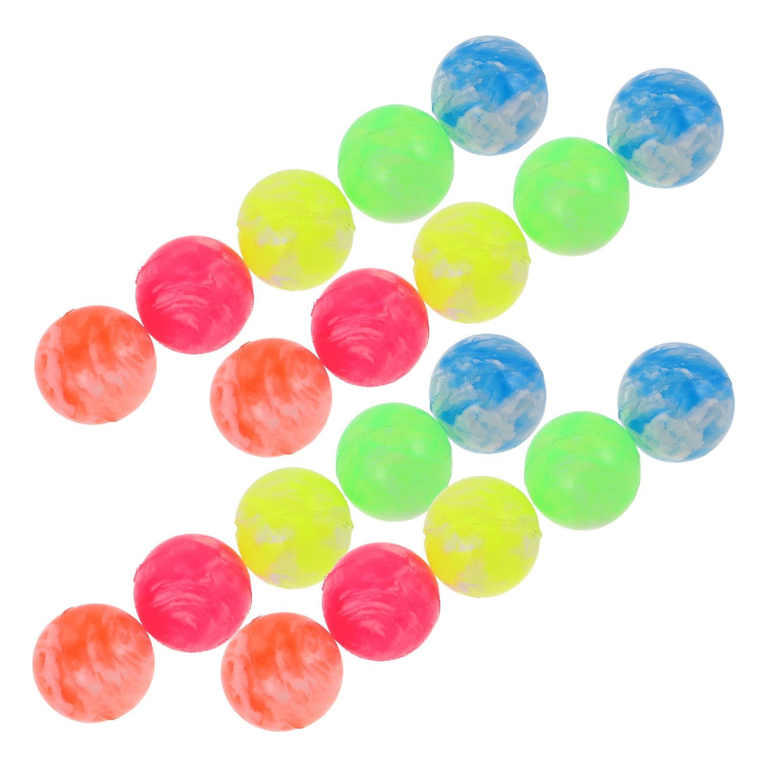 200 colorful space-themed bouncy rubber balls for kids' art and classroom play, vibrant assorted colors, creative toy set by Everything Baby