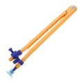 Plastic geometry tool compass for kids, outdoor use, from Everything Baby, ideal for educational and outdoor play activities.
