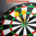 Set of 15 metal tip darts with patterned flights for indoor and outdoor play, designed for kids’ outdoor leisure activities.
