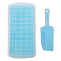Blue ice grid set from Everything Baby, designed for kids' building toys to prevent ice cubes from sticking together.