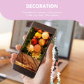 Two beaded crystal phone chains by Everything Baby, decorative accessories to prevent phone loss, designed for everyday use.