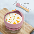 Silicone baby bowls with spoons from Everything Baby, BPA-free suction feeding set for toddlers and kids, colorful and safe for use.