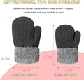 Cute baby winter mittens gloves by Everything Baby, fleece-lined warm thermal gloves for infants, toddlers, boys, and girls.