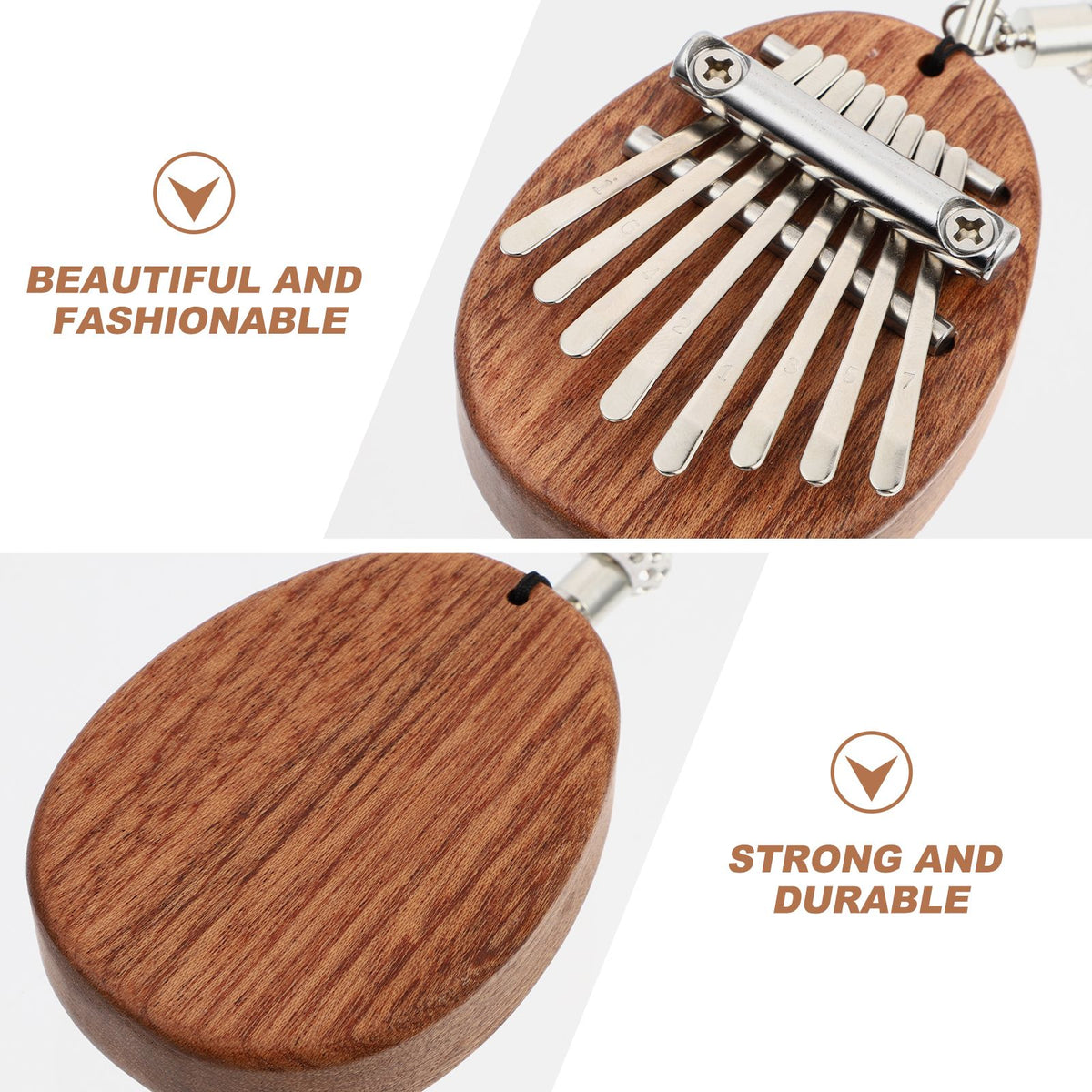 Everything Baby Key Kalimba thumb piano, lightweight portable musical toy with clear sound for kids and beginners.