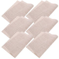Set of 6 plastic dining table placemats by Everything Baby, colorful dinner mats for kids' pretend play and table decoration.
