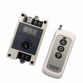 Wireless remote control DC motor speed regulator switch for 12V/24V telescopic linear actuator used in ride-on cars and go-karts.