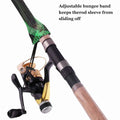 Set of 10 Baby & Kids boy's fishing rod sleeve socks from Everything Baby, shown in assorted colors and sizes.