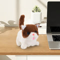 Brown electric plush kitten toy from Everything Baby, interactive walking stuffed animal for kids, perfect for pretend play.