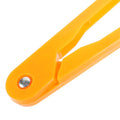 Large plastic teaching compass for classroom demonstrations, ideal for kids' outdoor drawing and educational activities.