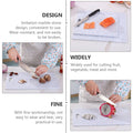 Portable grey marble-patterned cutting board from Everything Baby, made of PP for home kitchen use.